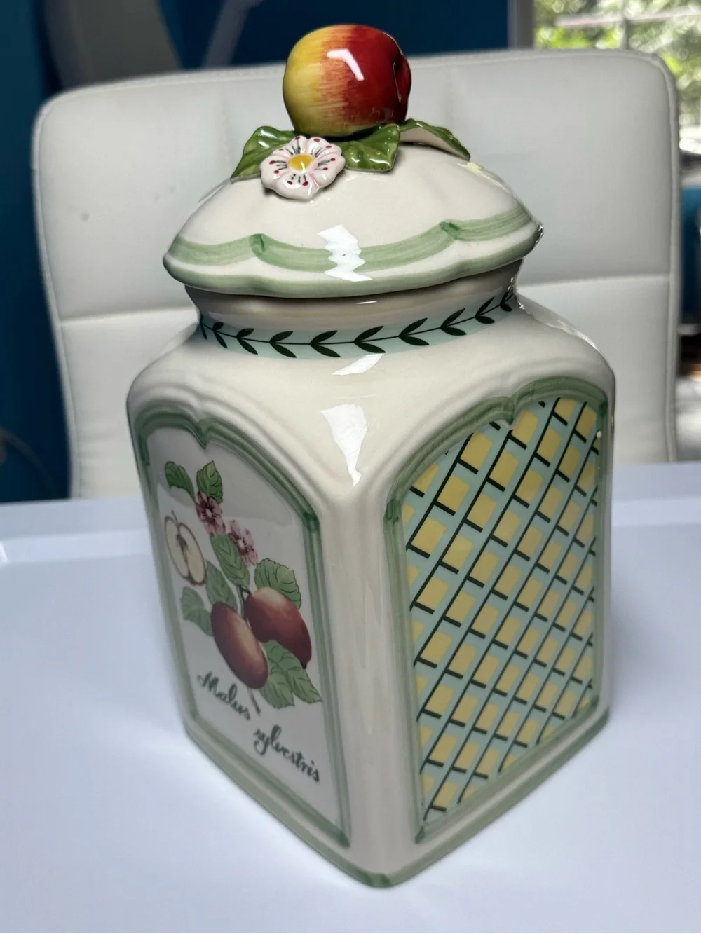 Villeroy & Boch French Garden Fleurence Large Canister and Lid
